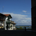 Vista desde la Plaza de Armas. Hondarribia